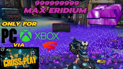 All Platforms Borderlands 3 Max Eridium Via Cross-Play   