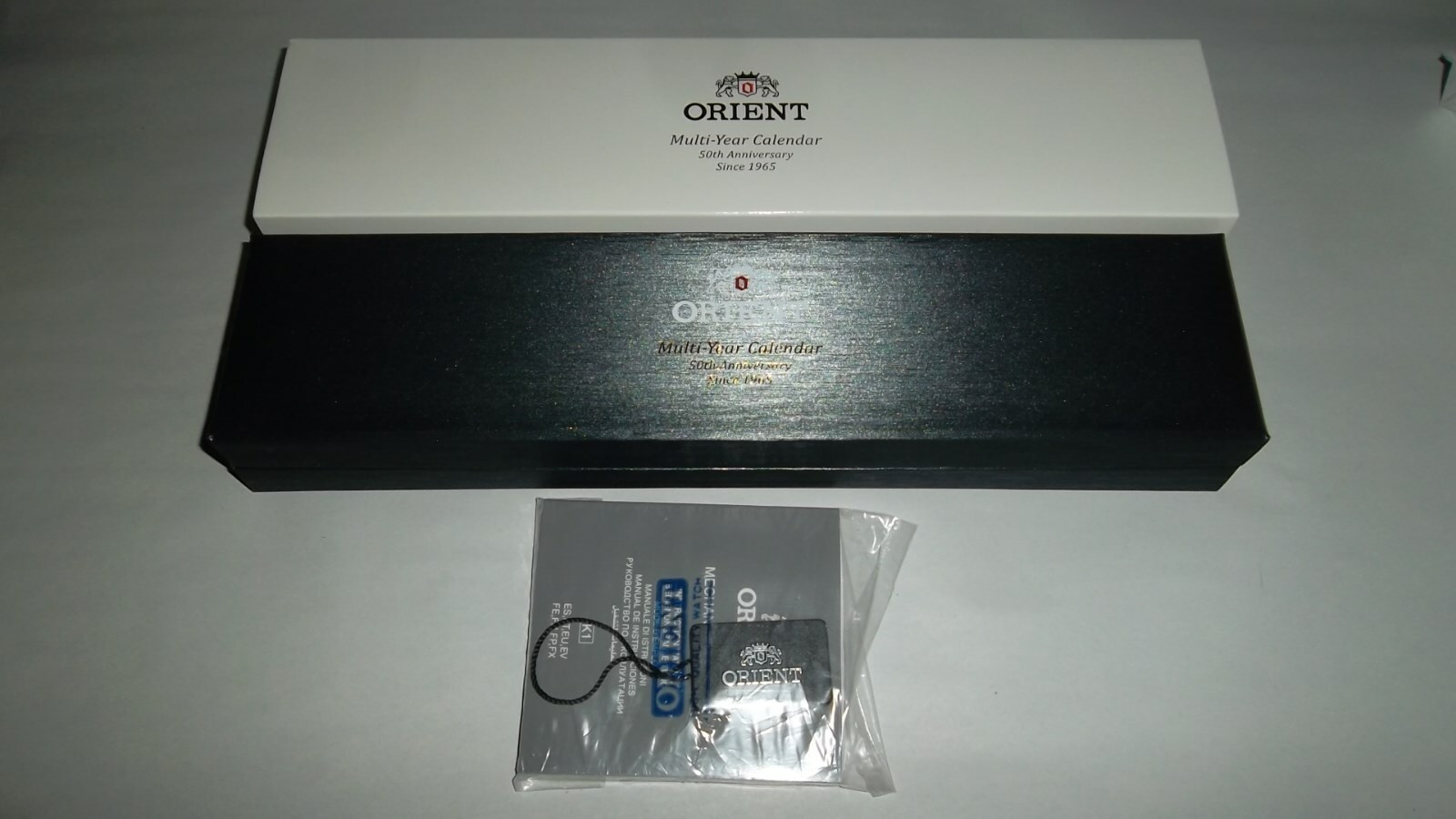 Pre-owned Orient 50th Anniversary World Time Multi-year Calendar 2000 Pcs Limited Edition