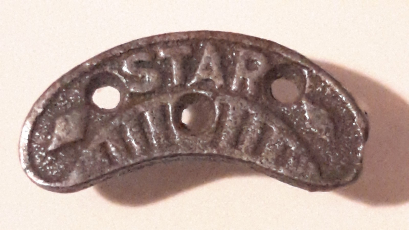 Vintage STAR Taps Metal Taps for Shoe Bottom