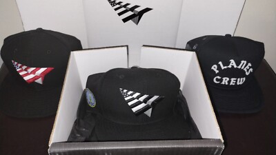 Lot Of 3 Roc Nation X Paper Planes Hats