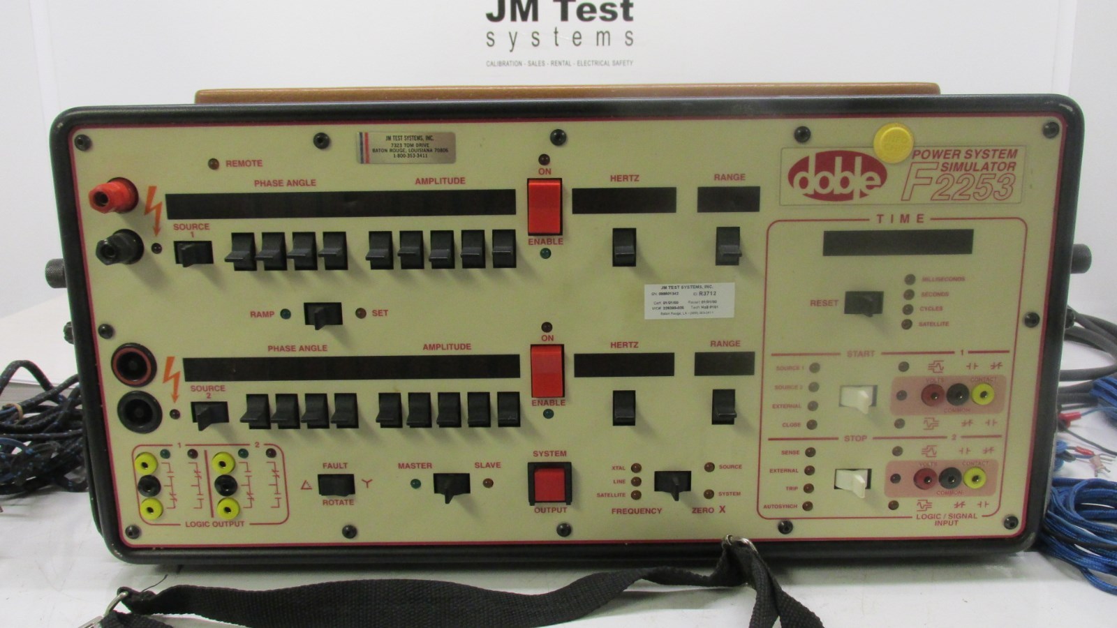 Doble F2253 Power System Simulator BR/RD