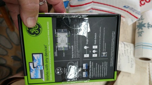 GE Z Wave Plus Smart Lighting Control Light Switch Toggle zw4003