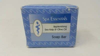 Spa Essentials Replenishing Sea Kelp & Olive Oil Soap Bar 10.2 Oz.300g England