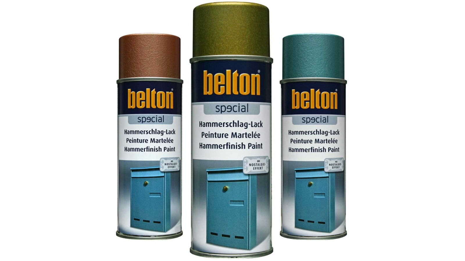 Hammerschlag-Lackspray Von Belton In Silber – 400 Produktbild-Vorschau 2