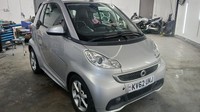 2012 smart FORTWO CABRIO PULSE  AUTOMATIC CONVERTIBLE 2012 62 REG £20 ROAD TAX  