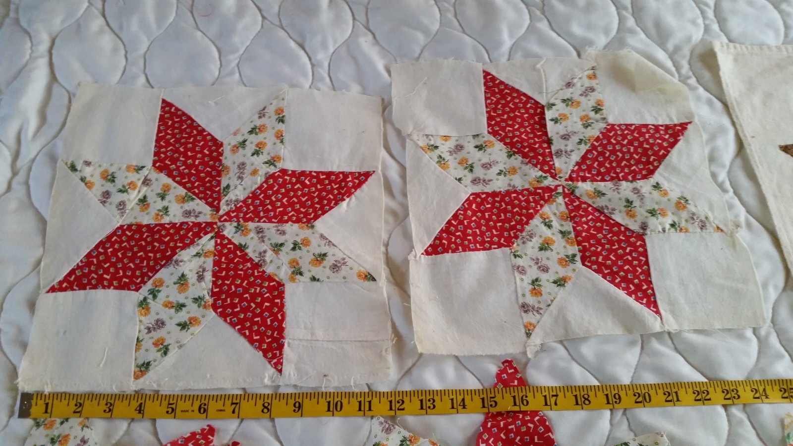 18 Vintage Quilt Blocks