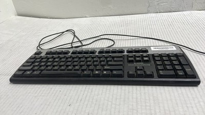 HP KU-0316 Standard QWERTY PC Business USB Wired Desktop Keyboard Black