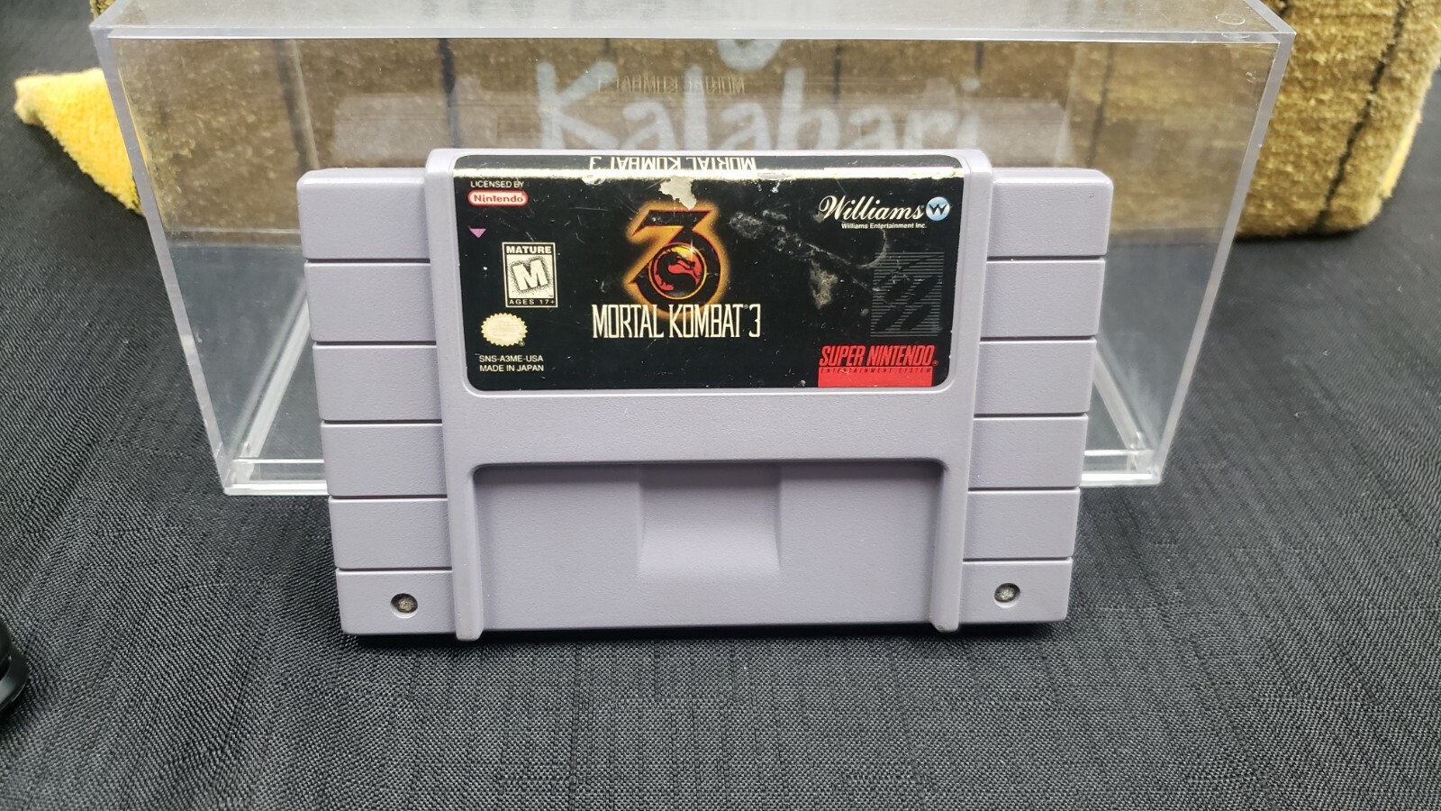 SFC★MORTAL KOMBAT 3 SNES 海外版 snes_ultimate_mortal_kombat_3_
