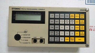 OMRON SYSMAC PRO16 PROGRAMMING CONSOLE 3G2A3-PRO16