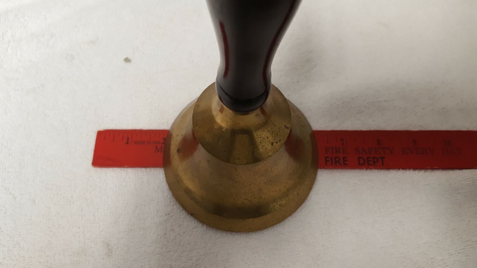 vintage brass teacher/servant hand bell