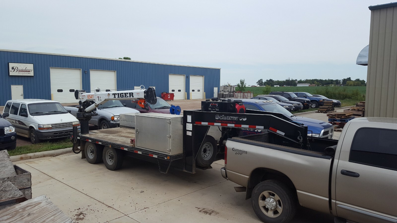 5TH WHEEL HEAVY DUTY UTILITY TRAILER, 16,000 lb Capacity