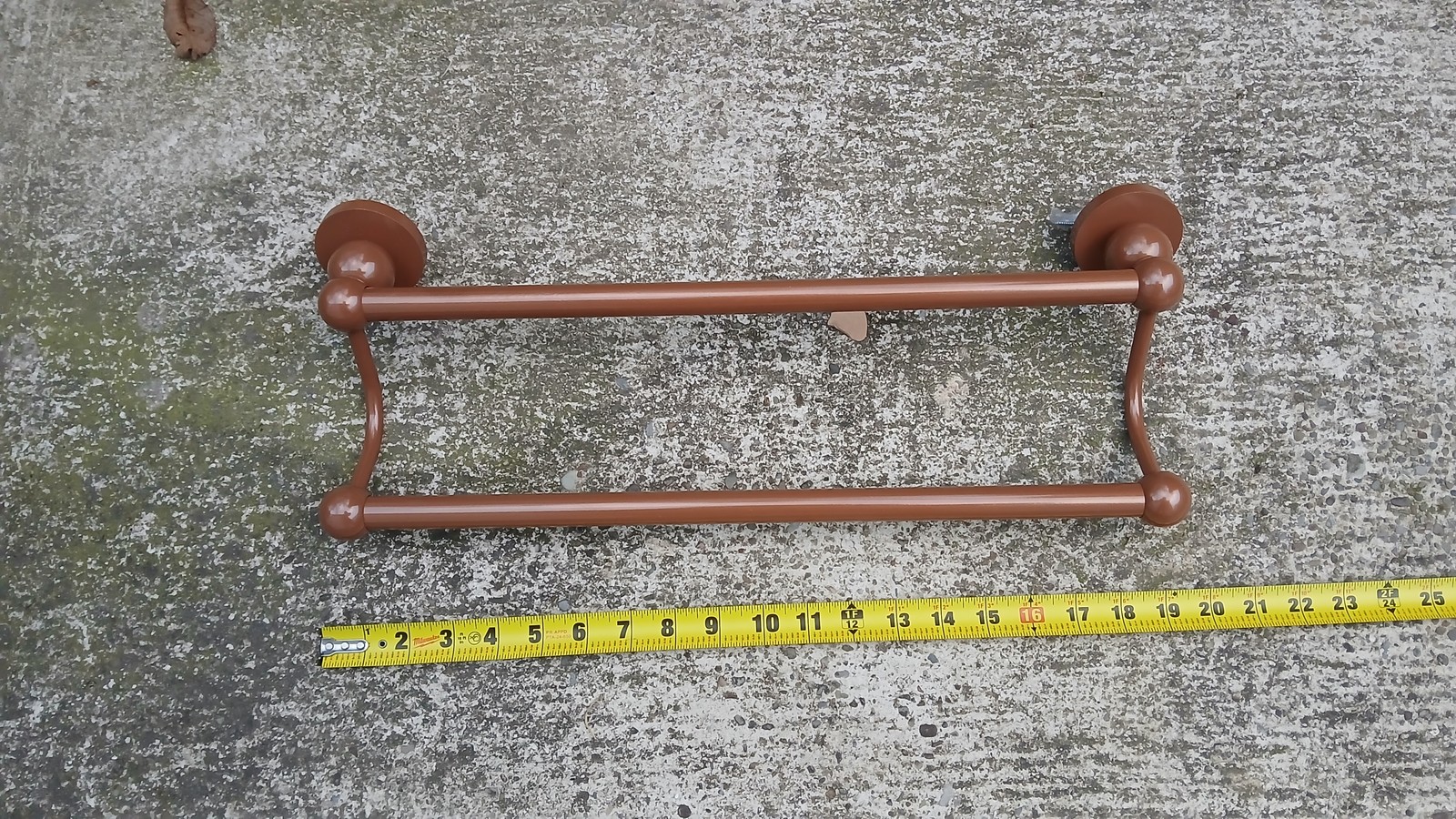 Allied Brass Bolero 18-in Autumn Sparkle Double-Bar Wall-Mount Towel Bar