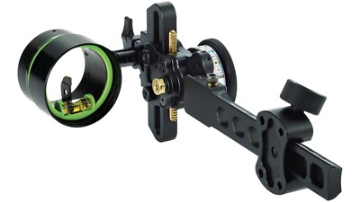 HHA - Tetra Max Tournament 1.75'' Scope - Dovetail - 1 pin - Green - .019 - Right