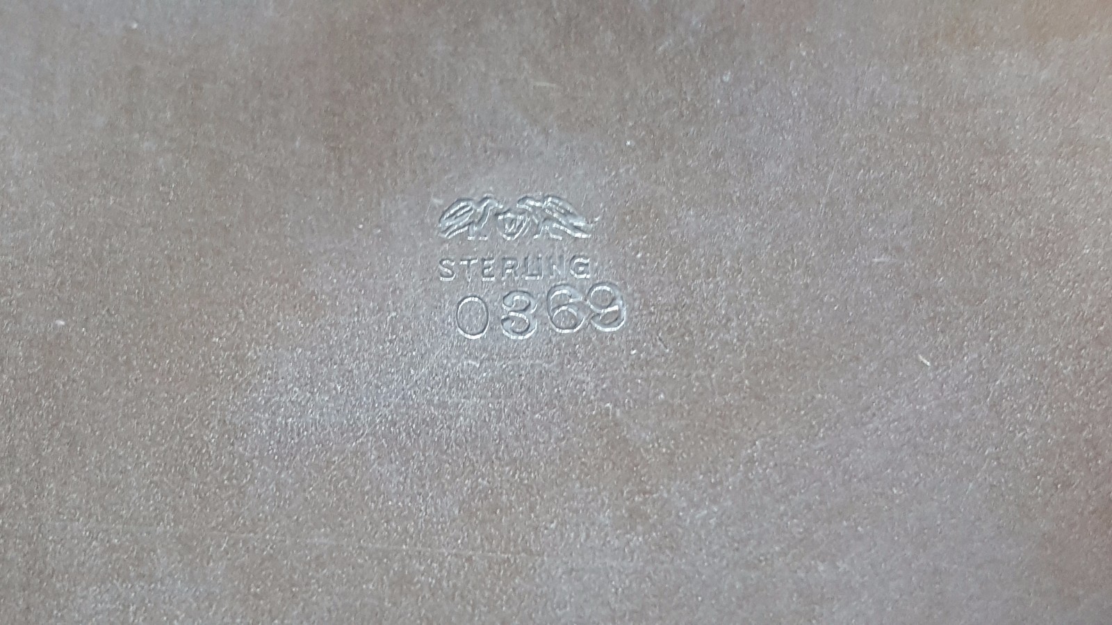 Manchester MFG Co. Sterling Pierced Candy Dish Basket 0369 Mono