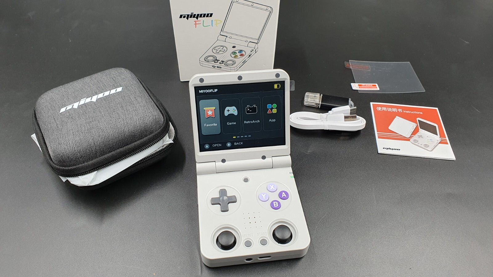 Miyoo Flip V2, grey, 64GB SD card, free UK delivery | eBay UK