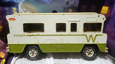 *Rare* Vintage 1970's Tonka Indian Winnebago RV Motorhome Camper Toy , MCM, Nice