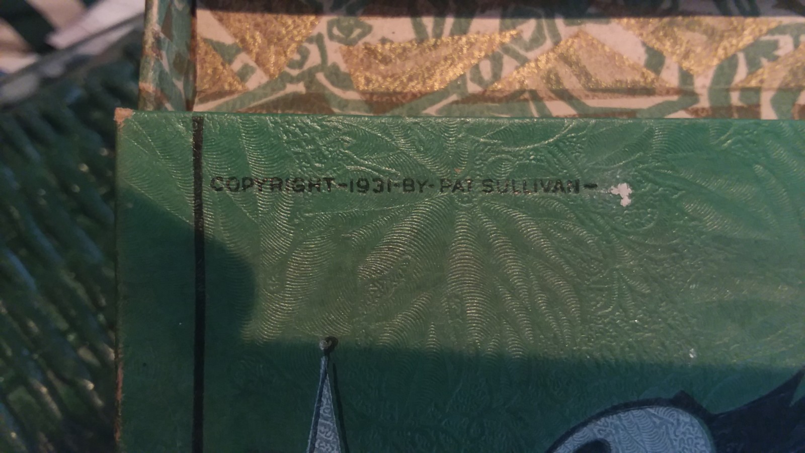 Vintage FELIX THE CAT Pencil Case 1931 Pat Sullivan No. 1764 - RARE