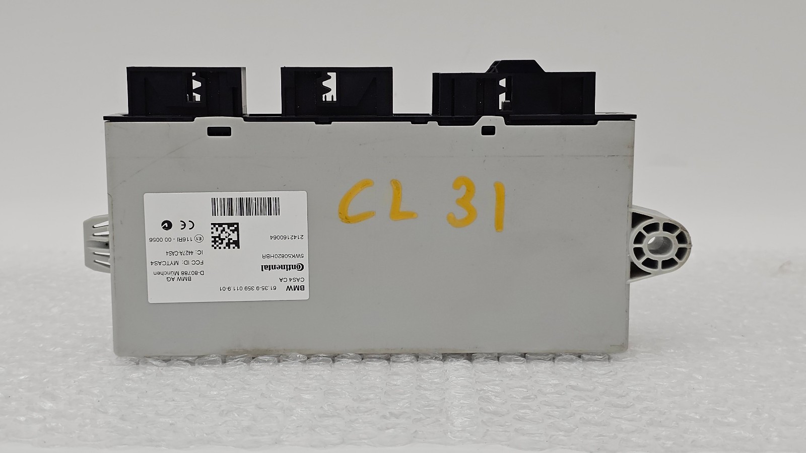 11-15 BMW E84 X3 xDrive28i N20 Central Locking System Control Module CAS4 CA OEM