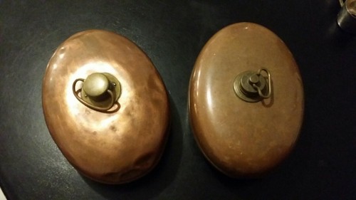 2 Bettpfannen Kupfer, Kupfer Bettpfannen Dekoration 