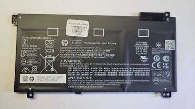 New RU03XL Battery For HP Probook X360 11 G3 G4 G5 G6 440 G1 L12791-852