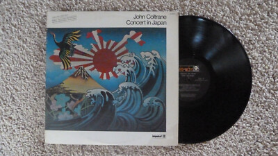 John Coltrane Concert In Japan (2) Lp Jazz Pharoah Sanders Impulse Label