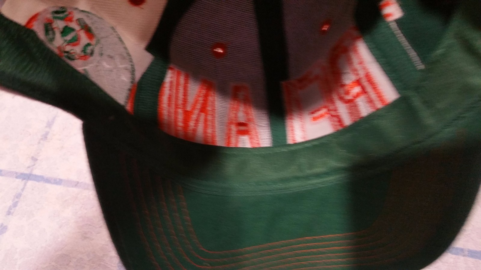 Vintage Ireland World Cup 1994 Adidas Soccer Snapback Hat Throwback Eire