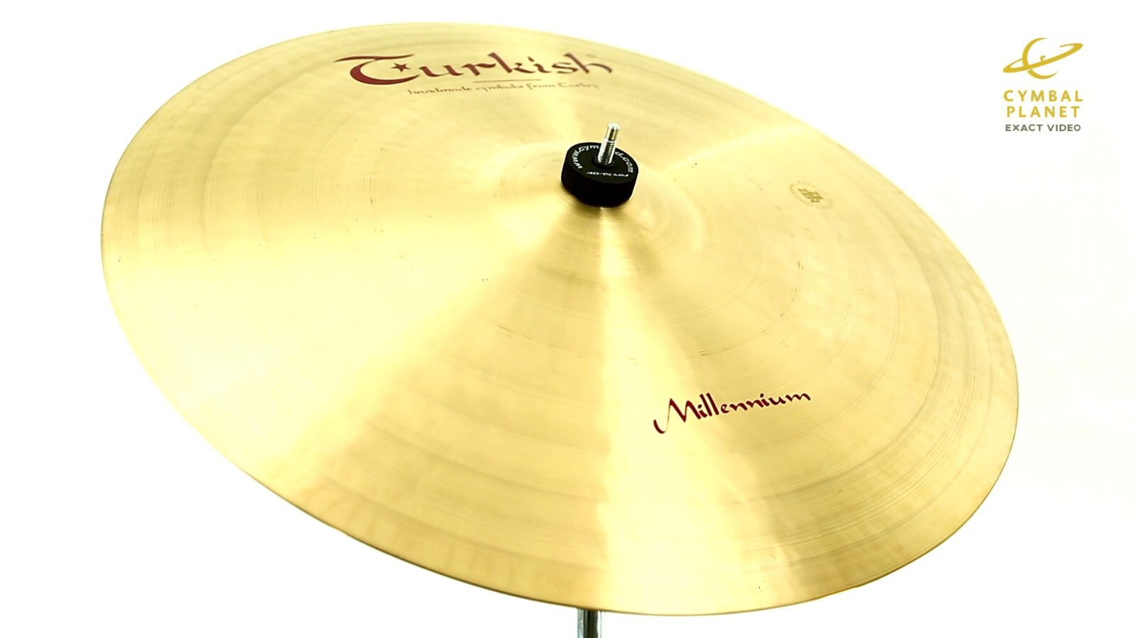 TURKISH 20”MINI CUP RIDE Used Istanbul Mehmet Mini Cup 20