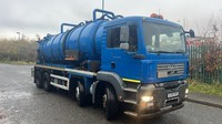 2008 (58) MAN TGA 32.360 WHALE TANKER. 4200 GALLON STRAIGHT TANKER. SEMI-AUTO