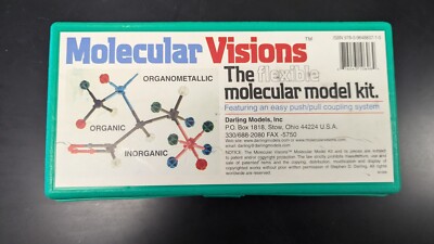 Molecular Visions - The Flexible Molecular Model Kit by Darling Model Ships Free