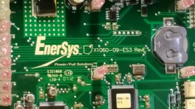 EnForcer SCR Enersys X1060-09-ES3 Rev E  Battery Charger Circuit Board Q168