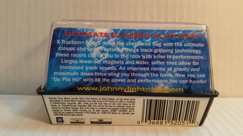 AW-Johnny Lightning-Time Machine-Back to the Future-New in Case-H O Slot Car