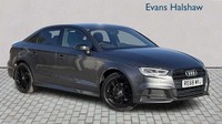 2018 Audi A3 30 TFSI Black Edition 4dr S Tronic Saloon Petrol Automatic