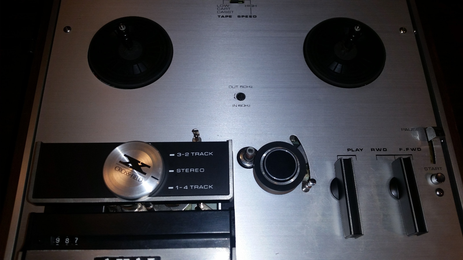 Akai x-2000S Reel to Reel 8 Track Player Recorder PARTS / REPAIR ONLY