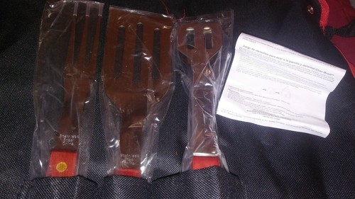 NEW CHAR-BROIL BBQ TOOL SET AND APRON