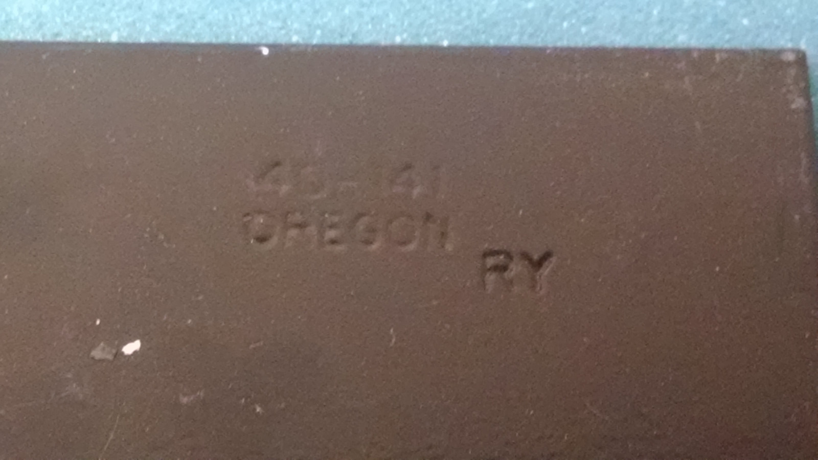 (6) OREGON 40-141/720237-001/696015-52631/69601552631 EDGER BLADES.(5)