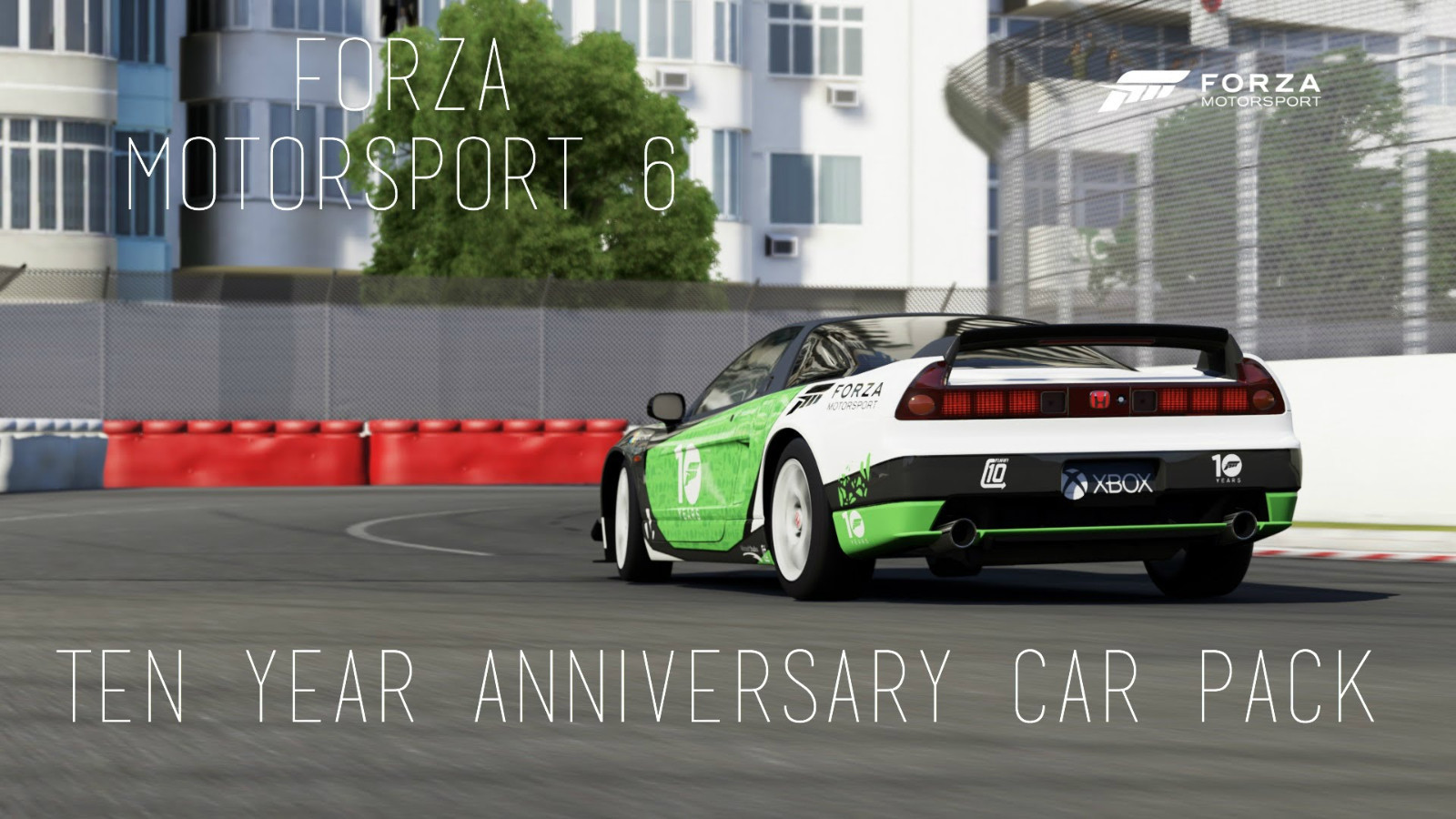 Forza Motorsport 6 Ten Year Anniversary Car Pack exclusive DLC