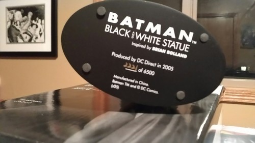 Batman Black and White Statue Brian Bolland/John G. Mathews limited 1st edition