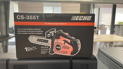 ECHO 14'' 35.8 cc Gas 2-Stroke Cycle Chainsaw - Black/Orange (CS-355T-14)