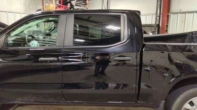 19-25 Chevrolet Silverado CREW CAB OEM Rear Left Driver Door Shell (Black GBA)