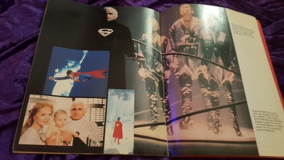 SUPERMAN the MOVIE by MERIT Publications Softcover BOOK 1978 + Press Photos II +