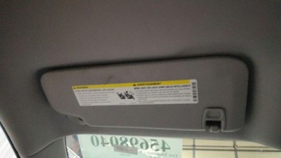 16-25 Chevrolet Malibu LH Driver Side Interior Sunvisor Sun Visor Titanum Cloth