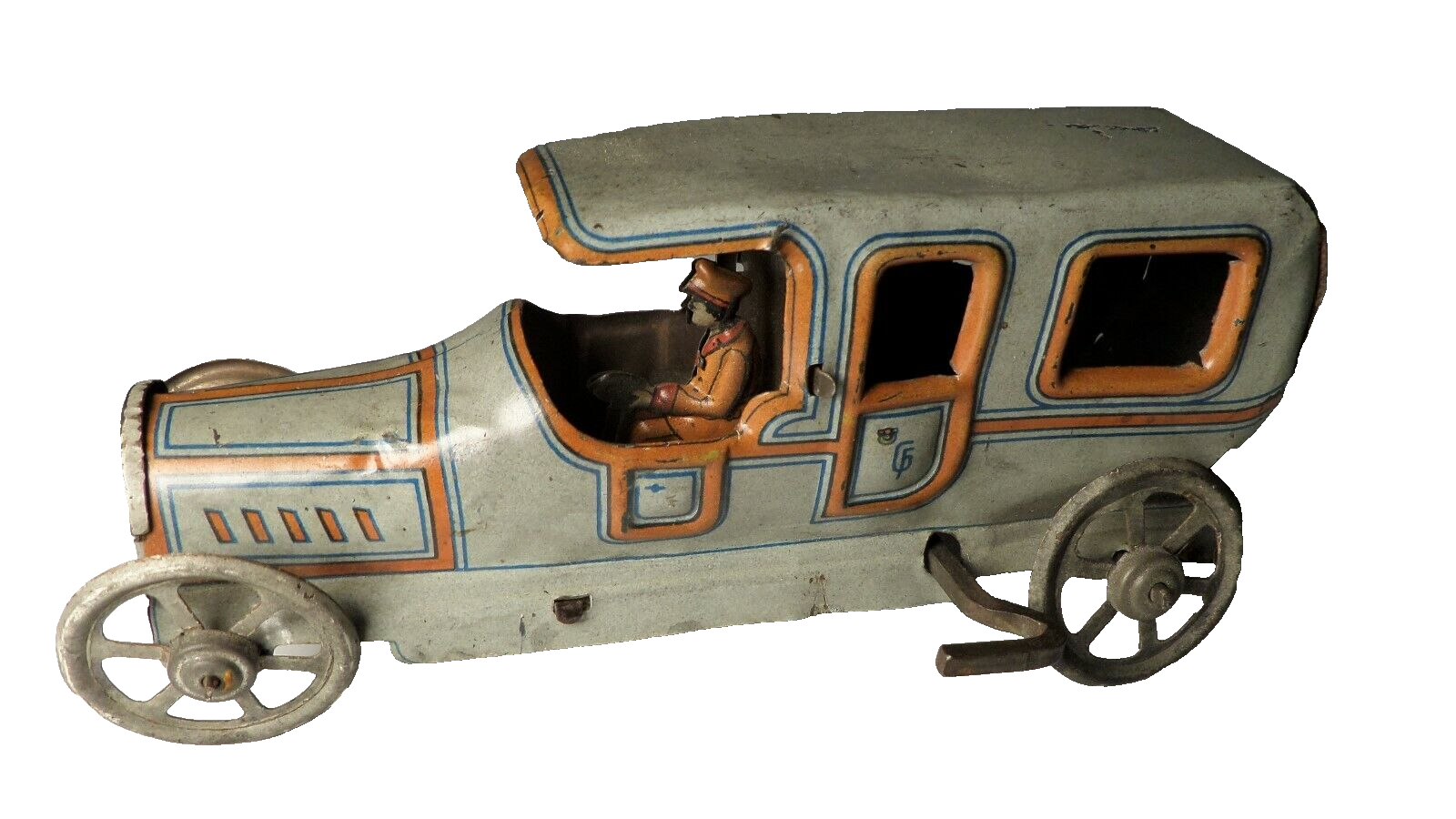 ミニカー Vintage paya wind Up Limousine Coupe 841 Vintage Paya Wind-Up Limousine Coupe 841 Tin Litho Toy Car