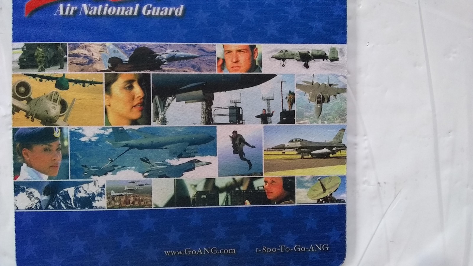 ??AIR NATIONAL GUARD FUEL YOUR FUTURE Mouse Pad 7 3/8