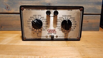 EICO RTMA Resistance Box Model 1100 - Resistor Substitution