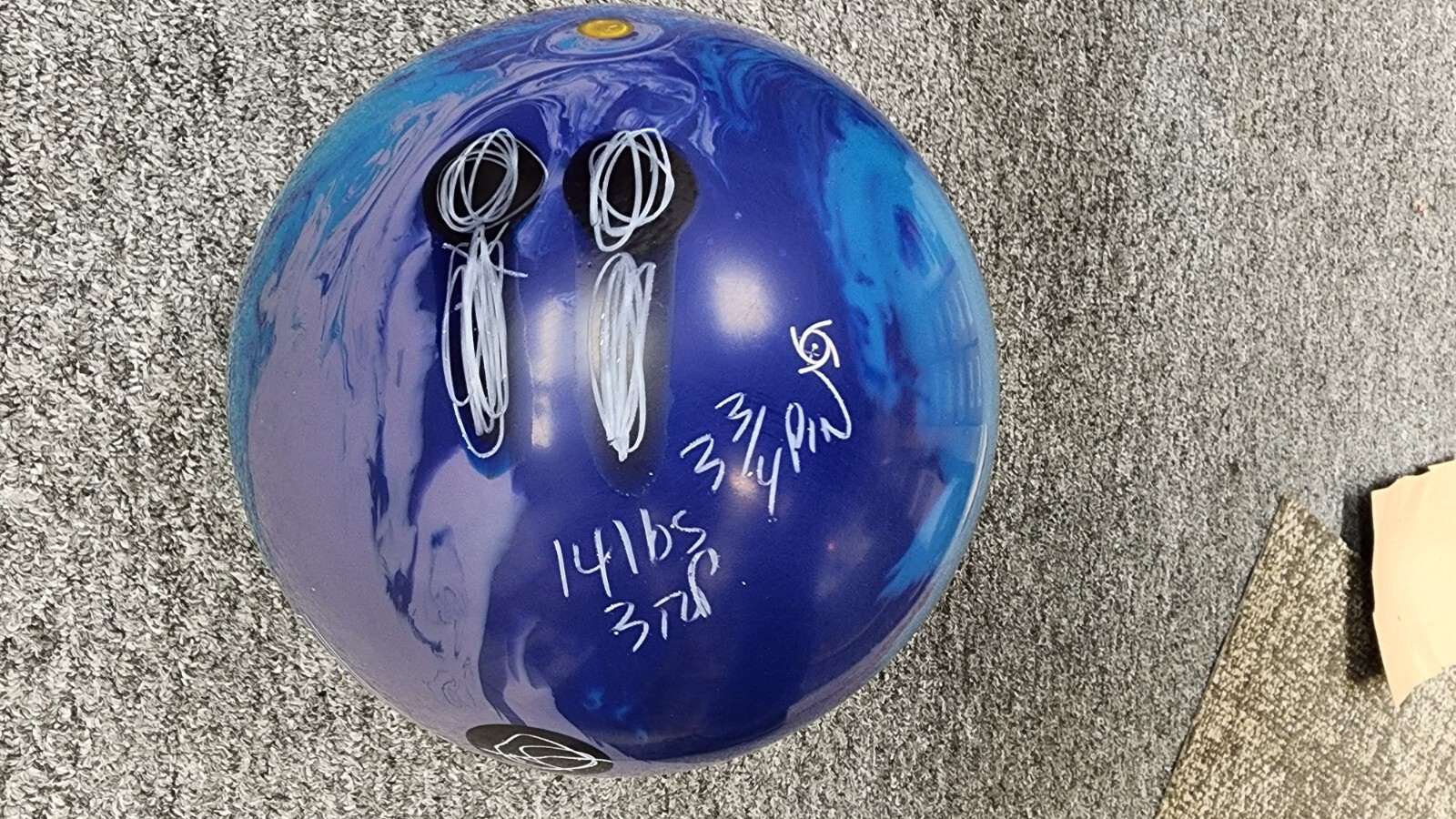 14 lbs USED Storm AXIOM bowling ball