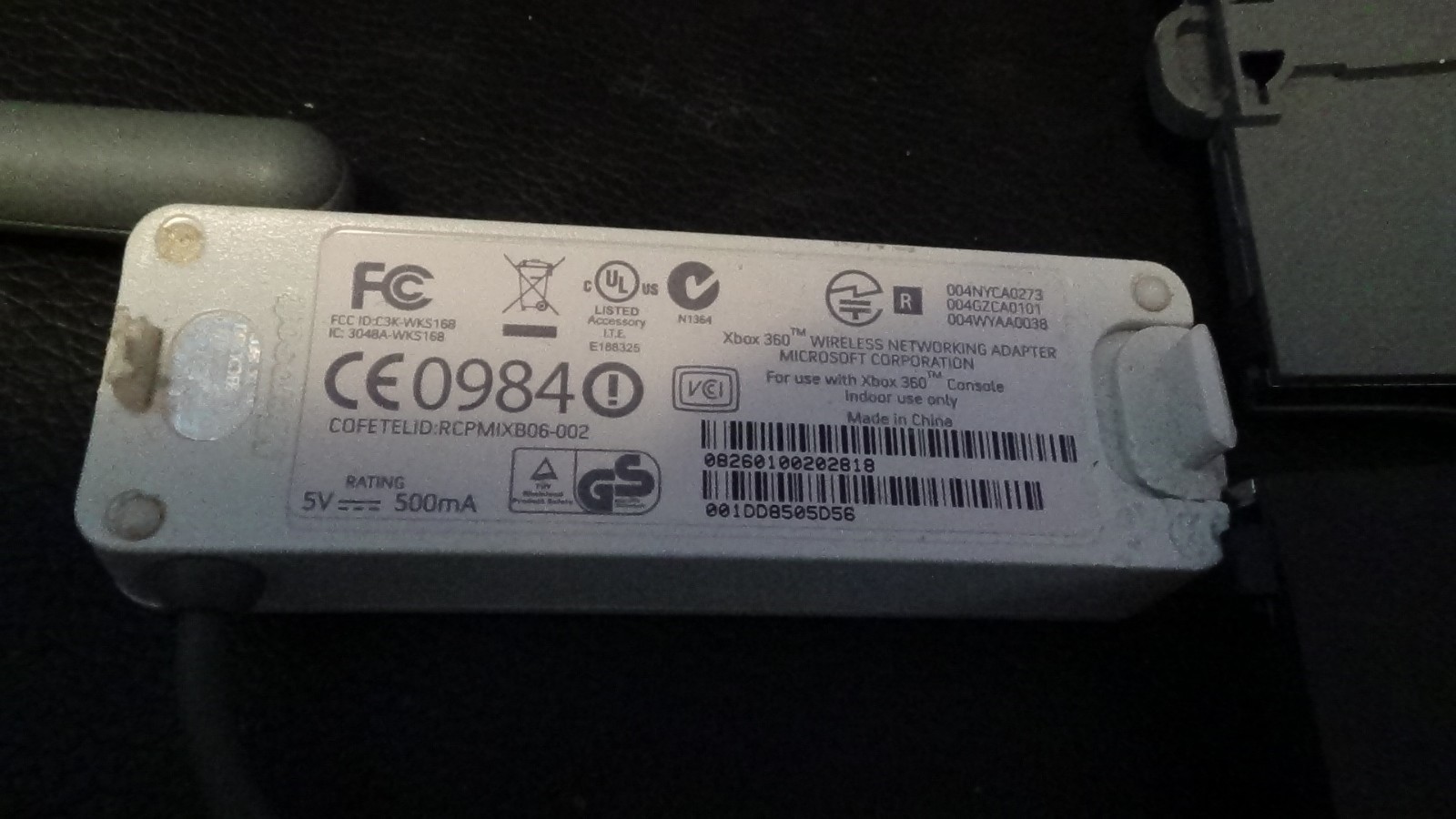 Xbox 360 Accessory Lot 120 GB HDD Black 20GB HDD Gray Wireless Network Adapter