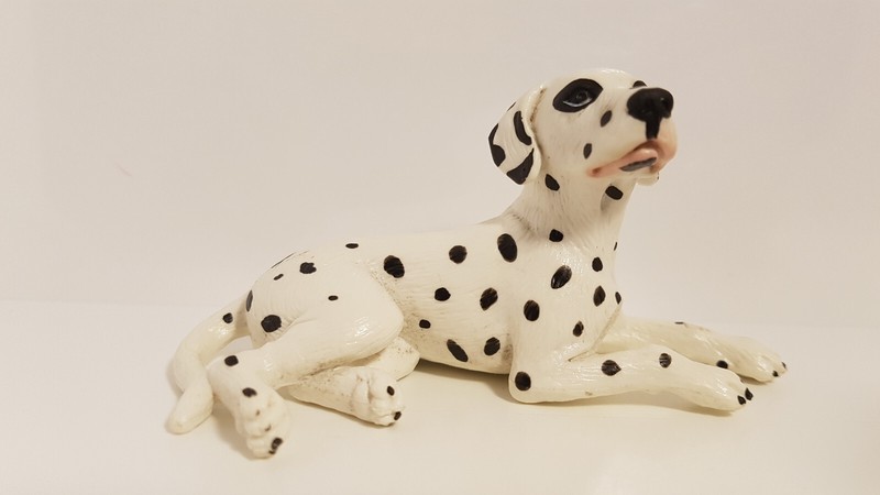 16319 Schleich Dalmatian, Lying Ref : 1d4291