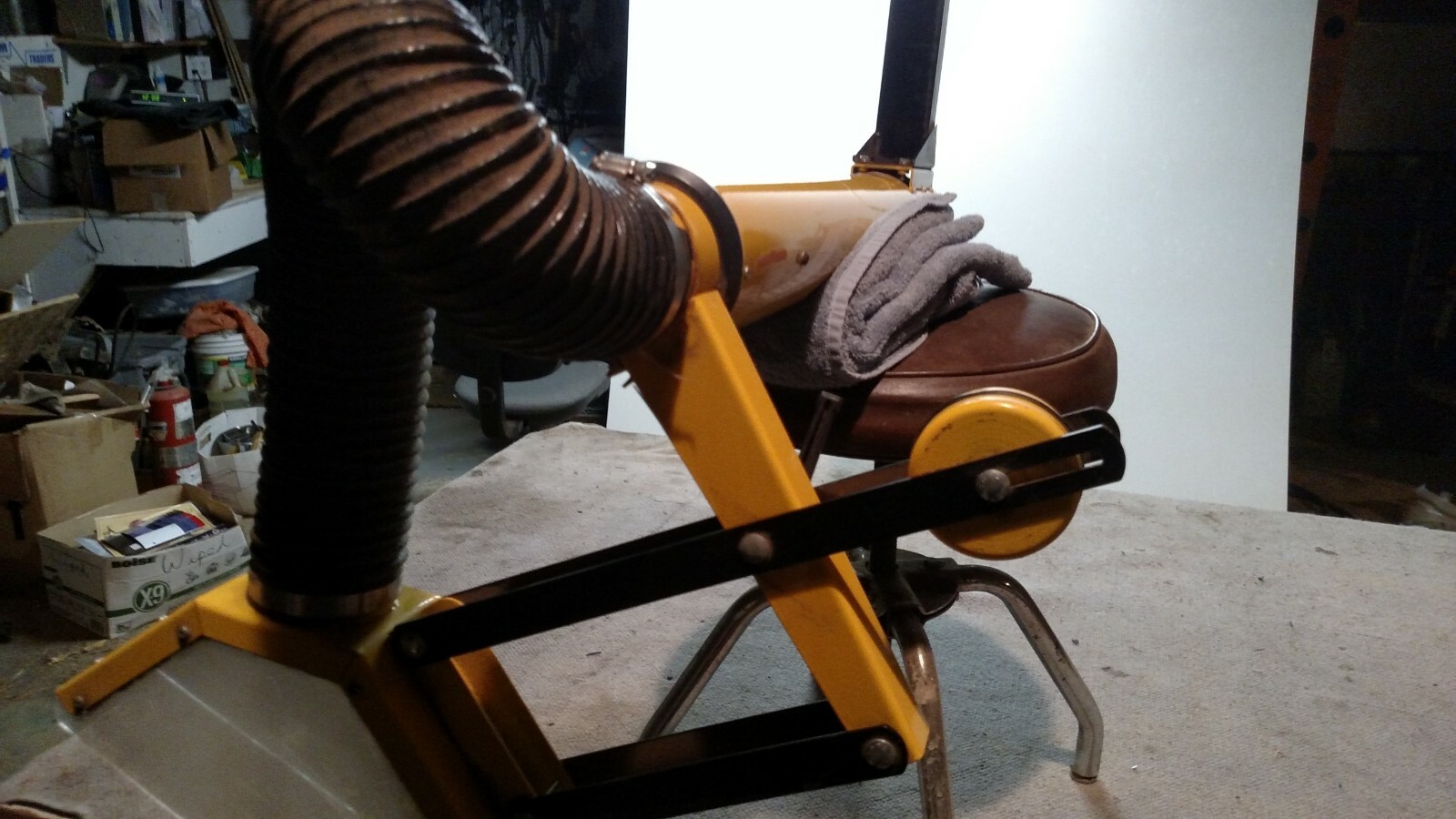 EXCALIBUR 4-Inch FLOATING SUSPENDED OVERARM Dust Collection Guard INV# 909-44