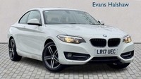 2017 BMW 2 Series 218d [150] Sport 2dr Step Auto [Nav] Coupe Diesel Automatic