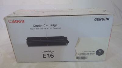 Genuine Canon E16  FC200/PC900 Black Tone Cartridge 1492A013BB